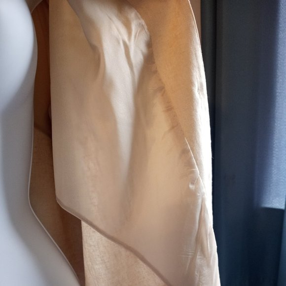 Baxter & Wells Linen Tan Size Small Fits Like Medium GUC Blazer-Item #230 - Picture 3 of 3